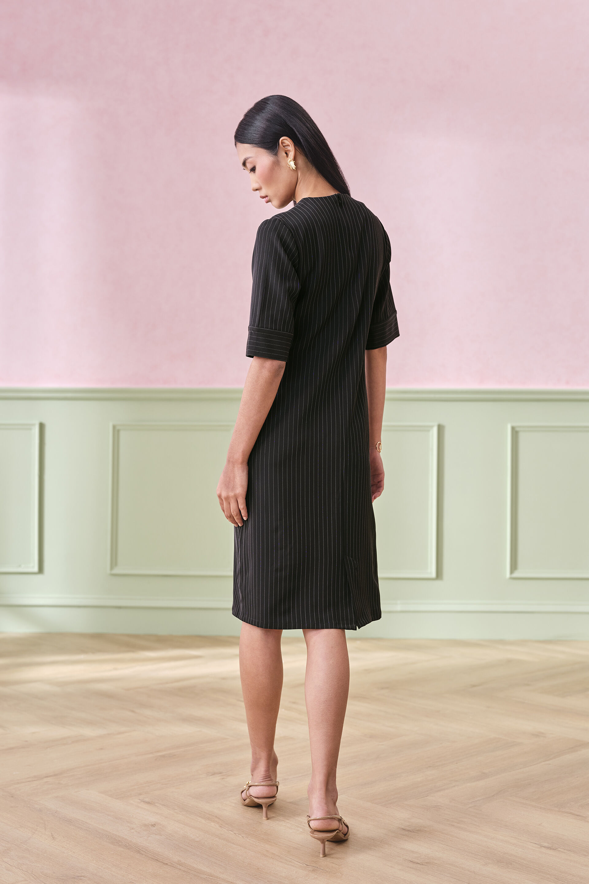 Breakfast At Tiffany Dress, Black, image 5